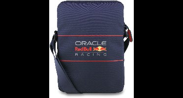 Red Bull Racing Tablet bag 10 inch - Telefoontassen - Navy - Compact ontwerp met ritsvak - Verstelbare band