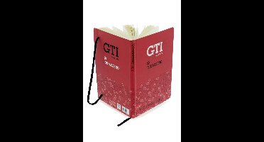 VW GTI Papier Notitieboek, A5 formaat, gelinieerd - The Legend/rood