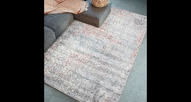 Mazovia Vloerkleed Beige Rechthoek Abstract Woonkamer, Slaapkamer, Eetkamer, Kantoor Kortpolig Rechthoek OEKO-TEX® - 140 x 200 Abstract