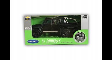 Mercedes G63 AMG zwart metaal model 1:34 Welly