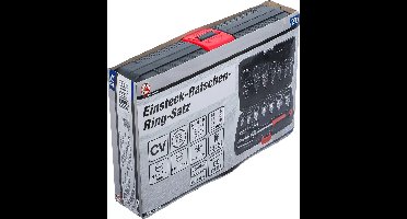 BGS Set insteek-ratelringsleutels en bitset - 6 - 20 mm - 27 delig