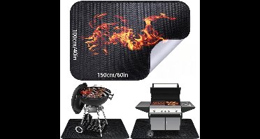 DailySupplies® Vuurvaste Mat - Hittebestendige Haardmat - Open Haard