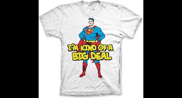 DC Comics Superman Heren Tshirt -M- I'm Kind Of A Big Deal Wit