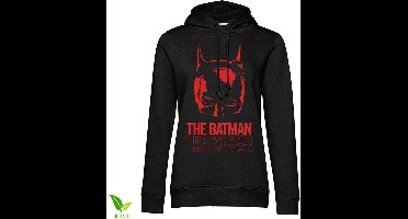 Batman Layered Logo Girls Hoodie Damen Black-L