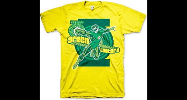 DC Comics Green Lantern Heren Tshirt -M- Classic Geel