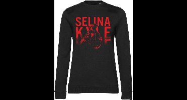 Batman Selina Kyle is Catwoman Girly Sweatshirt Damen Black-S