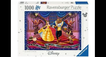 Ravensburger puzzel Disney Belle en het Beest - 1000 stukjes legpuzzel.