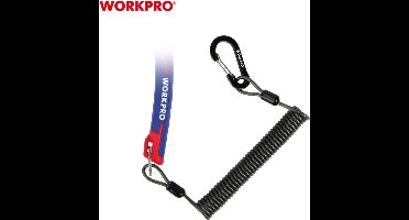 WORKPRO WP439010 Uitschuifbaar Veiligheidskoord 27–200 cm voor Handgereedschap – 35 kg Draagkracht