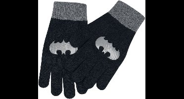 Batman Batman - Logo Dames Handschoenen - zwart/grijs - Standard