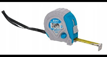 MEGA Rolmaat 2m x 16mm met 3 remmen en rubberen bescherming