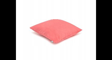 Koraalkleurige Kussensloop Basic 70x80 cm - 100% Katoen met Rits