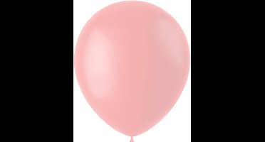 Folat - ballonnen Powder Pink Mat 33 cm - 10 stuks