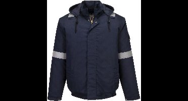 Portwest Bizflame Work+ FR geïsoleerd bomberjack FR731 - Marine - S