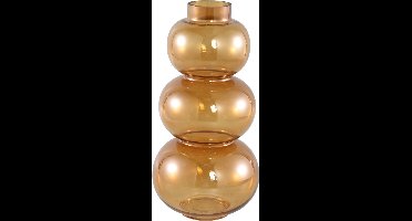 PTMD Mery Vaas - 18 x 18 x 36 cm - Glas - Bruin