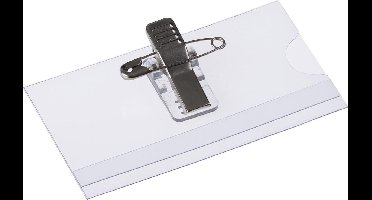 Europel badge met combiklem, ft 75 x 40 mm, 24 stuks 40 stuks