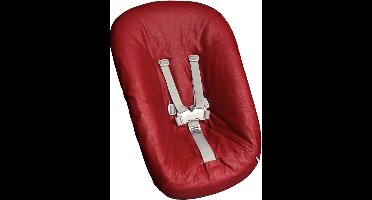 #66 Newborn hoes, Rood suéde look, Stokke Tripp Trapp. Ook geschikt voor Kidsmill Up.