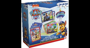 PAW Patrol - 12-delige Puzzelset - 24, 48 en 100 Stukjes