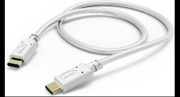 Hama Oplaad-/gegevenskabel, USB Type-C - USB Type-C, 1,5 m, wit