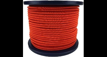 3mm Elastisch Touw - Oranje - 100 meter op rol