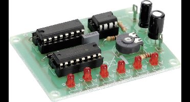 Conrad Components HB 247 6-kanaals Looplicht Bouwpakket 6 V/DC, 12 V/DC