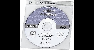 Duravle - Cd/DVD Top Cover - transparant - 10 stuk