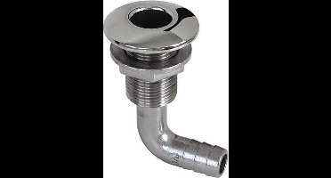 Talamex RVS haakse Huiddoorvoer 38mm
