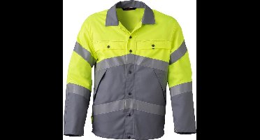 Havep 5361 Jack/Blouson Grijs/Fluo Geel maat 52