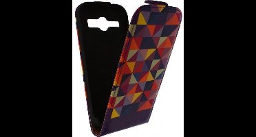 Mobilize Ultra Slim Flip Case Samsung Galaxy Core I8260 Viola Triangle EOL