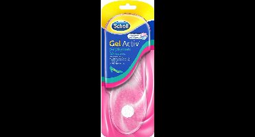 Scholl GelActiv Inlegzolen Dagelijkse Hoge Hakken - Zolen voor Pumps & Hakken - Zooltjes Schoenen Vrouw - 1 Paar (Maat 35,5 tot 40,5)