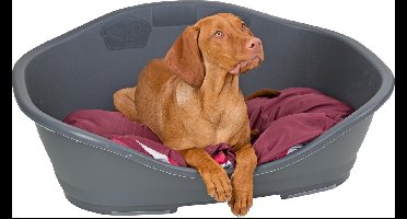 Stefanplast Sleeper Hondenmand - Antraciet - M: 65 x 42 cm