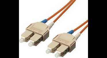 Equip 253321 Glasvezel kabel 1 m OM1 SC Oranje