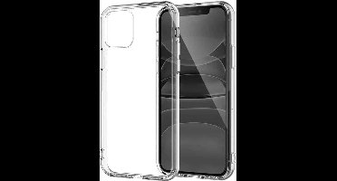 Geschikt Voor iPhone 12 / 12 Pro Hoesje Siliconen Case Cover - Hoesje Cover Hoes Siliconen - Fonu Doorzichtig Hoesje - Transparant