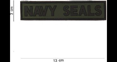 101 Inc Embleem 3D Pvc Navy Seals  12018