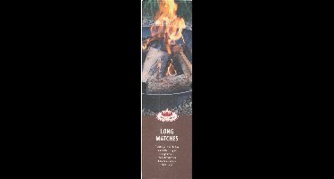 Lange lucifers - Hout - Tuinhaard - Terrashaard - 28 cm