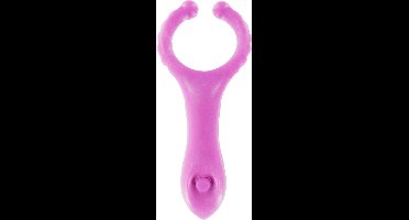 TOYJOY - Vibrating Clit-Stim C-Ring - Rings Paars