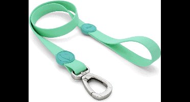 Morso - Hondenriem Waterproof - Gerecycled - Carribean Green Groen - 120X1,5 cm