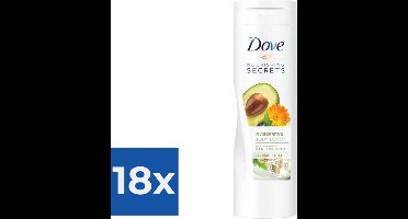 400 ml Dove Bodylotion  Invigorating Ritual met Avocado - Voordeelverpakking 18 stuks