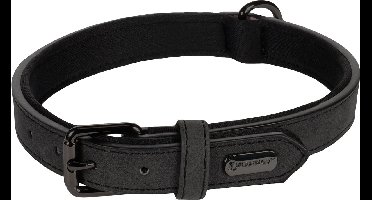 Flamingo Delu Met Neopreen - Halsband Honden - Halsband Delu Zwart M 36-44cm 20mm - 1st - 123428 - 1st