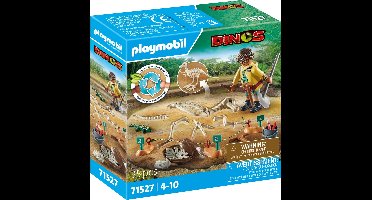 PLAYMOBIL Dinos Opgravingsplaats met dinosaurusskelet - 71527