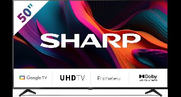 Sharp 50GL4260E - 50 inch - 4K UHD LED TV met Google TV