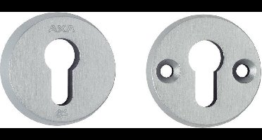 AXA Veiligheidsrozetten (Curve) Aluminium geslepen: voor cilinderslot SKG***