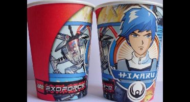 Lego Exoforce - 8 wegwerp bekers