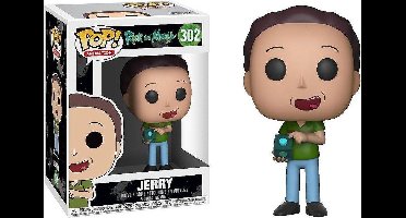 Funko Pop! Rick and Morty - Jerry verzamelfiguur - Animation #302