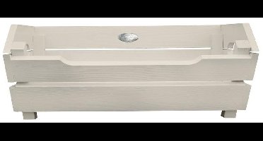 Oogstkist stapelbaar wit