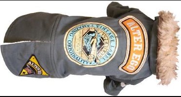 Hondenjas piloot blauw Small