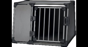 Trixie Vervoersbox Aluminium Grafiet - L 92X78X64 CM