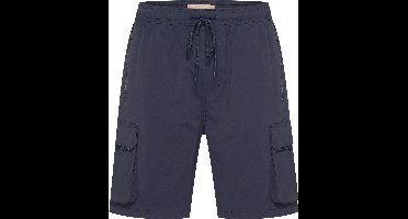Mario Russo Cargo Short Zeno - Korte broek heren met zakken - Cargo broeken - Shorts heren - Wandelbroek - Werkbroek - Navy