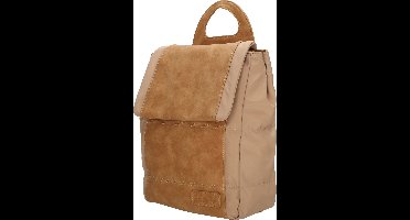 Zebra Selene Rugzak - Praktische Indeling - Ritsvakken - Overslag - Antidiefstalvak - - Camel