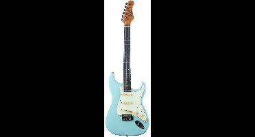 EKO ST300 BLU Tribute series elektrische gitaar Daphne blauw