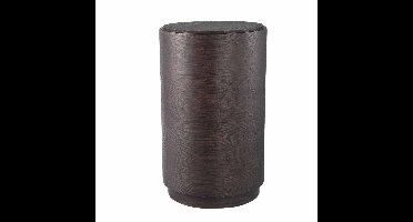 PTMD Bijzettafel Chandar - 40x40x65 cm - MDF - Zwart